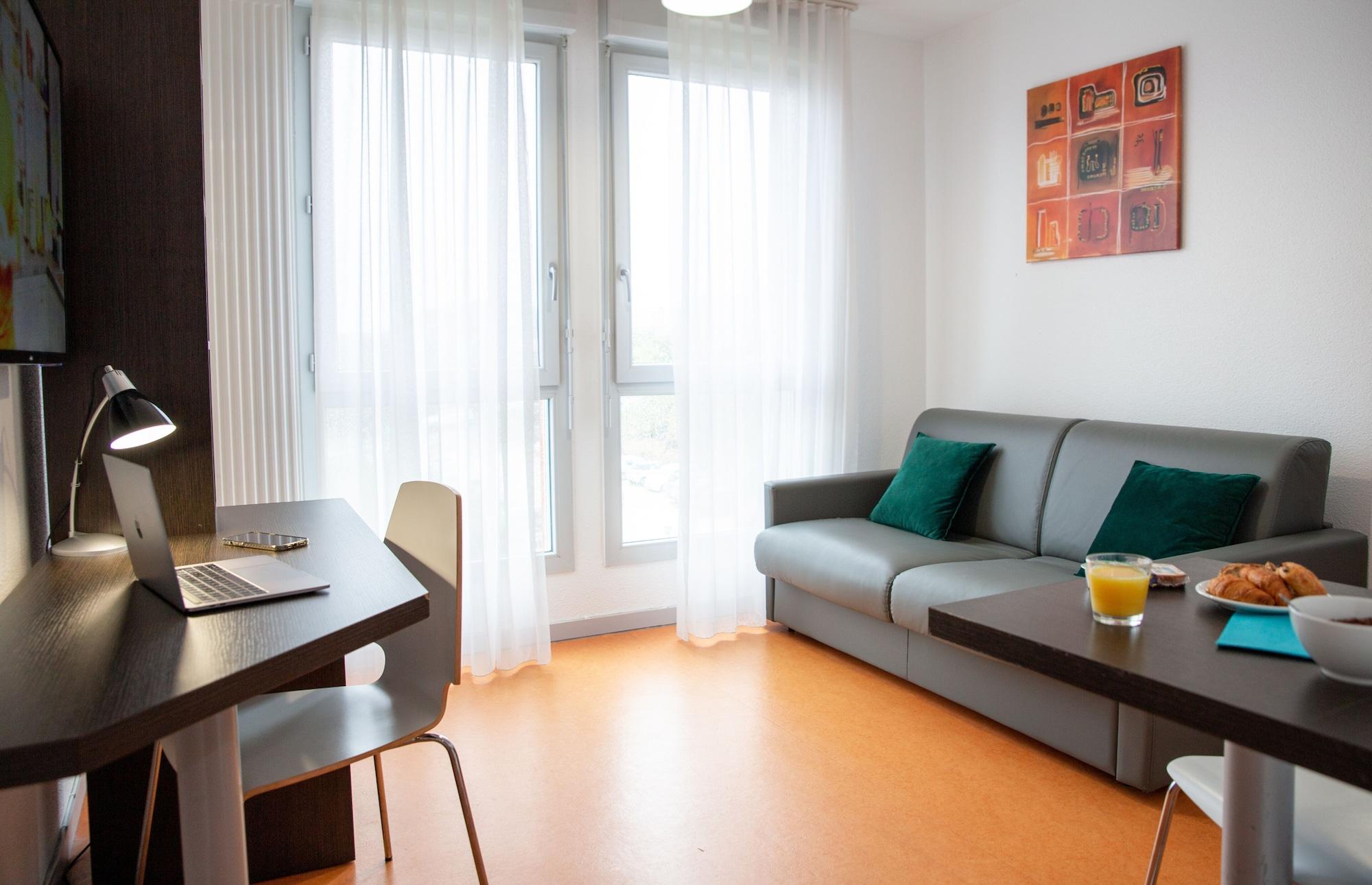 Comfort Aparthotel Besancon Hauts Du Chazal ภายนอก รูปภาพ